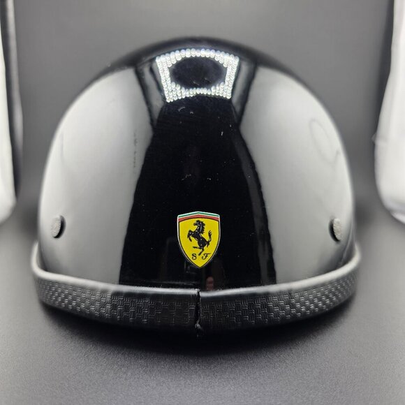 Ferrari Skull Cap Costume Helmet Small - NOT DOT - Picture 1 of 6